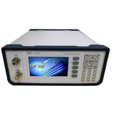 4 चैनल ऑप्टिकल पावर मीटर पावर रेंज +10 ~ -65dBm/+25 ~ -50dBm