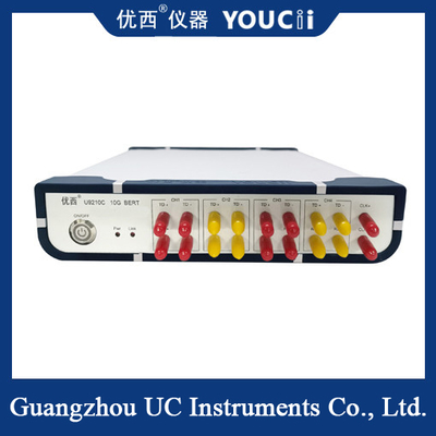 4 चैनल बर्ट टेस्टर 10जी फुल रेट एरर मीटर 0.622 से 11.7 जीबीपीएस बर्ट