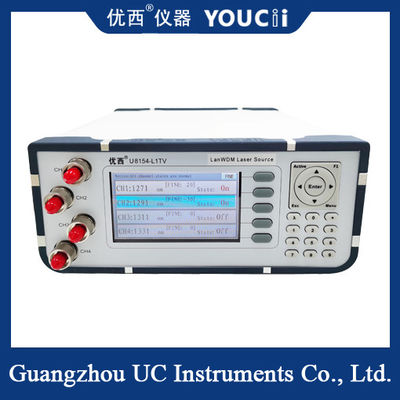 चार तरंग दैर्ध्य चार चैनल आउटपुट लैन WDM प्रकाश स्रोत