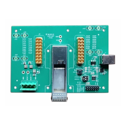QSFP-DD EVB SFP मूल्यांकन बोर्ड 400G PAM4 सक्रिय मॉड्यूल
